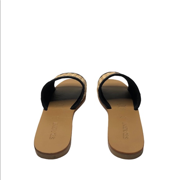 St. Agni | Hennie Rattan Slides Black EU 40 - Picture 5 of 7